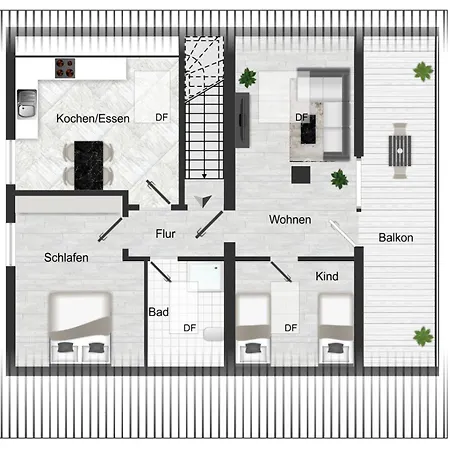 Apartment Auszeit Am Bergsee Mit Loggia In Winterberg, Wandern & Wakeboarden *
